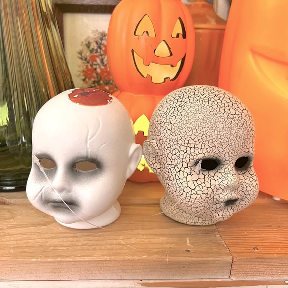 New! PANDORA HEADS CREEPY BADY DOLL HEADS - Picture 1 of 5